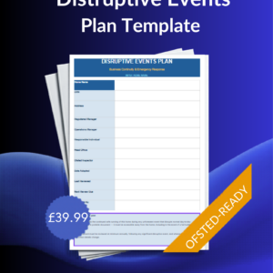 Disruptive Events & Business Continuity Plan
