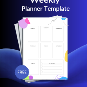 Weekly Planner Template